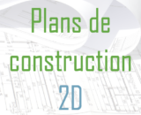 plans de construction 2D